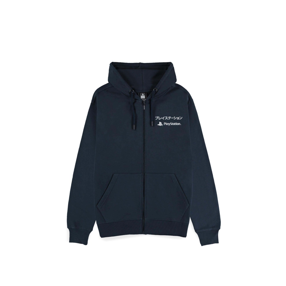 PlayStation - Logo Zip hoodie - Dark blue